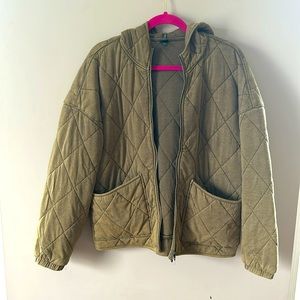 WILD FABLE Olive Green Coat